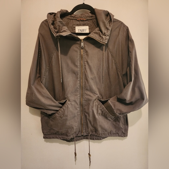 TNA Jackets & Blazers - TNA OVERSIZED HOODED JACKET